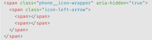 aria-hidden show case